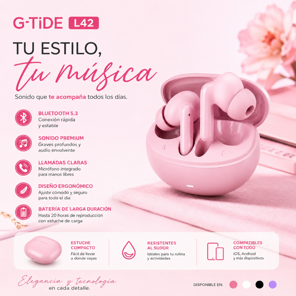 Xiaomi POCO C81 Pro + Smartwatch G-Tide R5 + Audífonos G-Tide L42