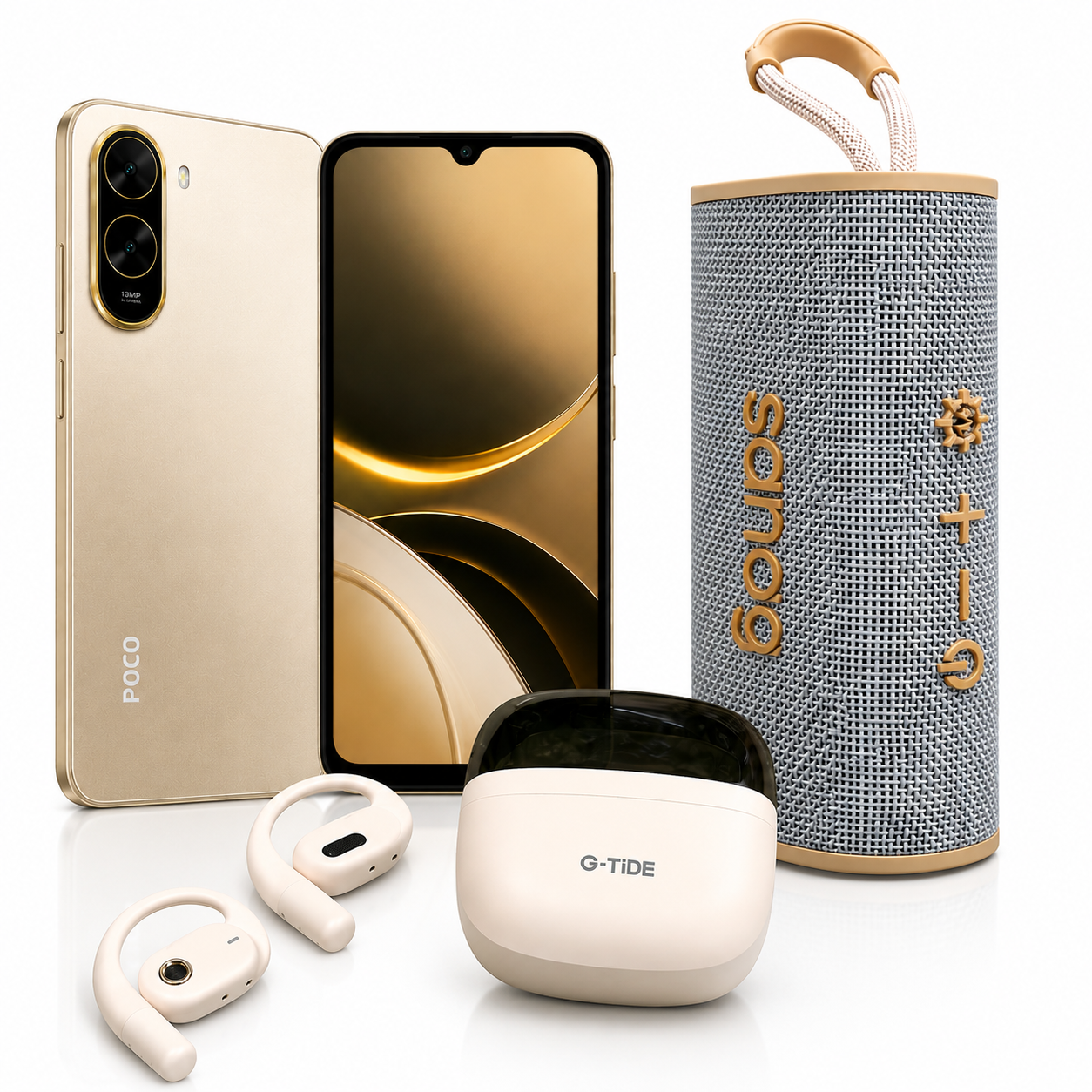 POCO C81 PRO + SANAG M15 + G-TIDE OWS8