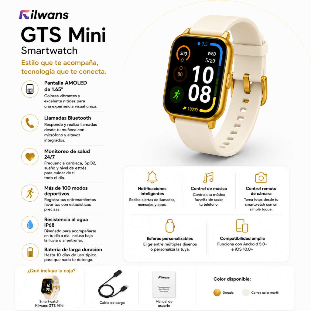 Xiaomi POCO C81 Pro + Smartwatch Filwans GTS Mini + Audífonos SABALA ST-765