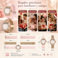 Xiaomi POCO C81 Pro 128GB, Pantalla 6.9” 120Hz, 6000mAh + Smartwatch Rosé con Llamadas Bluetooth y 2 Correas