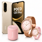 Xiaomi POCO C81 Pro + Smartwatch Elegante Rosé + Bocina Bluetooth Sanag X6S