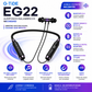 AUDIFONOS G-TIDE EG22 (NEGRO) + SMARTWATCH MICROWEAR U5