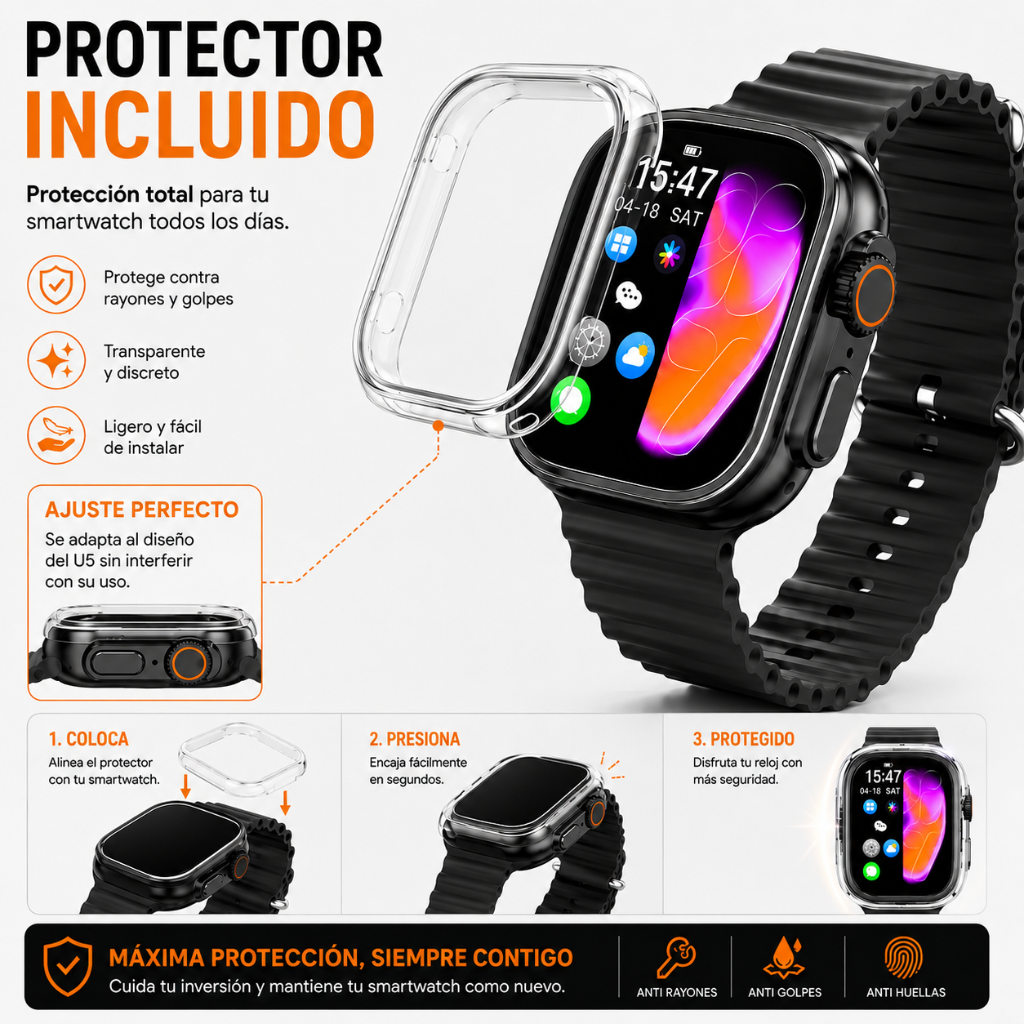 AUDIFONOS G-TIDE EG22 (NEGRO) + SMARTWATCH MICROWEAR U5