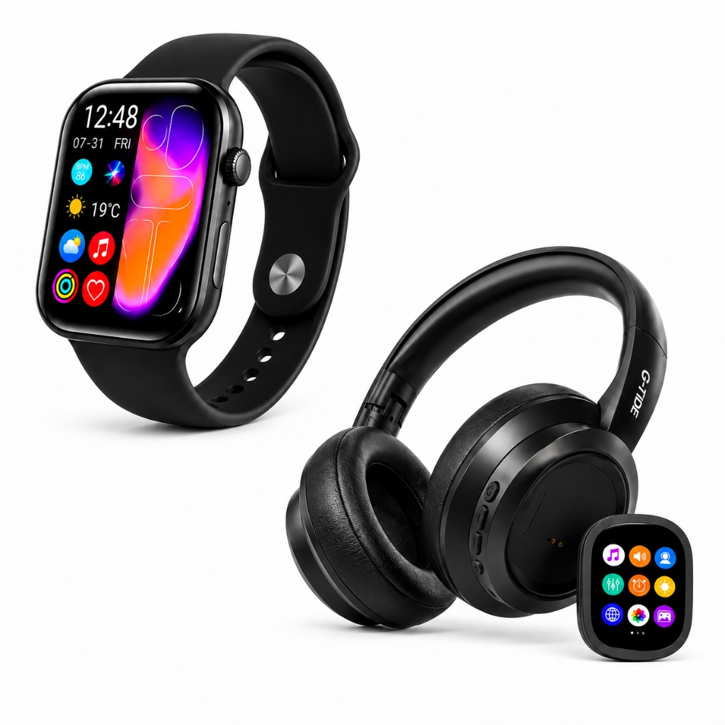 AUDIFONOS G-TIDE FUTURE LOOPS + SMARTWATCH MICROWEAR WATCH S11