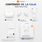 SMARTWATCH FILWANS GTR (PLATA) + AUDIFONOS XIAOMI REDMI BUDS 6 PLAY (BLANCO)