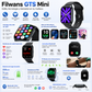SMARTWATCH FILWANS GTS MINI (AZUL) + AUDIFONOS REDMI BUDS 6 PLAY (NEGRO)