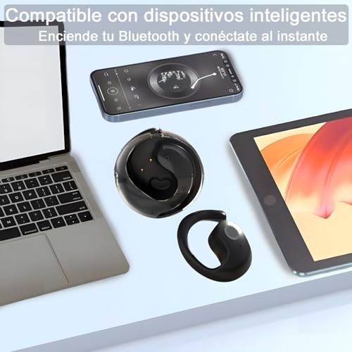 Audífonos HiTauing Bluetooth, Auriculares Bluetooth 5.4 Estéreo, Sonido Envolvente, con HiFi Estéreo y Cancelacion Ruido