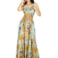 Vestido Maxi Casual Mujer Largo Cómodo de Tirantes