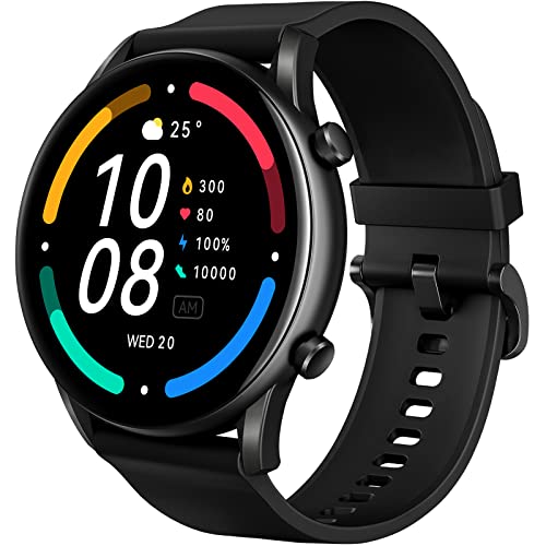 Smartwatch Relojes Inteligentes para Hombres y Mujeres, Rastreador de Actividad Física con Monitor de Sueño de Oxígeno en Sangre de Frecuencia Cardíaca, 12 Días de Duración de la Batería