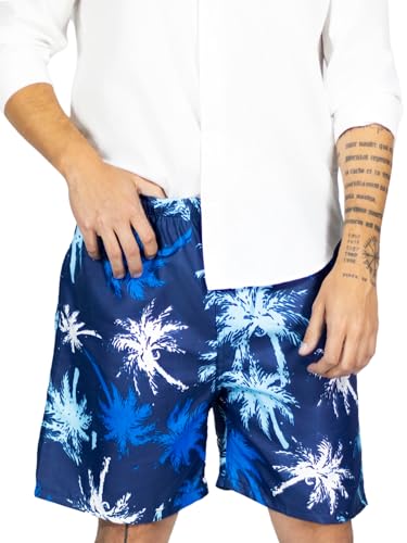 Short Hombre Traje de Baño o Casual Cintura Ajustable y Bolsas