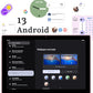 Tablet Android 13 con teclado  8GB de RAM+128 GB de ROM