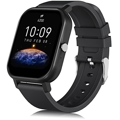Smartwatch Reloj Inteligente con presión Arterial, Monitor de oxígeno en Sangre, Monitor de Fitness con Monitor de Ritmo cardíaco, Reloj de Fitness táctil Completo para Android e iOS
