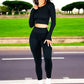 Set Deportivo Mujer Gym Yoga O Casual Top Y Pants