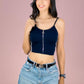 Tops Mujer Deportivo O Casual Blusa Croptop Tirantes