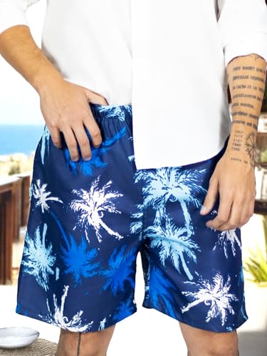 Short Hombre Traje de Baño o Casual Cintura Ajustable y Bolsas