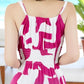 Vestido Casual Mujer Corto Estliazado en Cintura Cómodo