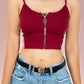 Tops Mujer Deportivo O Casual Blusa Croptop Tirantes