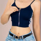 Tops Mujer Deportivo O Casual Blusa Croptop Tirantes