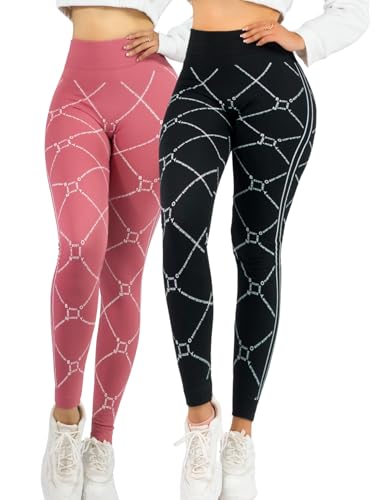 Set De 2 Legging Mujer Mallones Leggins Mayon Mallas