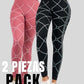 Set De 2 Legging Mujer Mallones Leggins Mayon Mallas