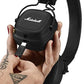 Audífonos Inalámbricos Bluetooth Marshall Major IV. Más de 80 horas de reproducción inalámbrica. Negro
