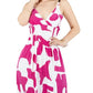 Vestido Casual Mujer Corto Estliazado en Cintura Cómodo
