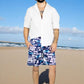 Traje de Baño Hombre Estampado Trajes de Baño de Playa de Secado Rápido con Forro de Mallas, Bañador Corto para Playa, Natación o Piscina