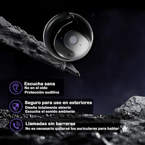 Audífonos HiTauing Bluetooth, Auriculares Bluetooth 5.4 Estéreo, Sonido Envolvente, con HiFi Estéreo y Cancelacion Ruido