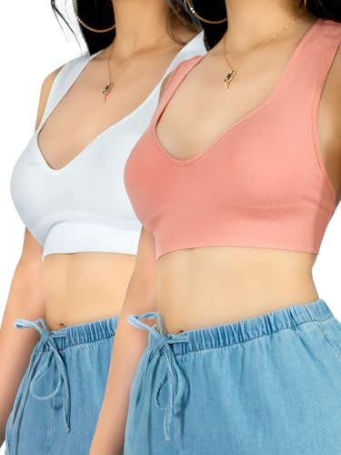 Set De 2 Top De Mujer Deportivo O Casual Stretch