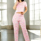 Pijama De 3 Piezas Mujer Pantalon Short Y Playera A Juego