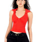 Blusa Casual Mujer Moderna Tejido Acanalado Stretch