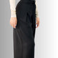 Generic Pantalones Wide Legs para Mujer (MX/US, Alfa, Talla única, Regular, Regular, Negro)