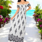Set de 2 Vestido Maxi Casual Mujer Largo Cómodo Estilo Boho