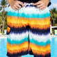 Short Playa y Alberca Hombre Estampado Traje Baño con Forro