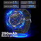Smartwatch de Natación Impermeable IPX68, Reloj Inteligente de Llamada Bluetooth, Pantallas HD(360 * 360) con Monitor de Frecuencia Cardíaca/Oxígeno en Sangre/Presión Arterial, GPS