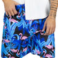 Traje de Baño Hombre Estampado Trajes de Baño de Playa de Secado Rápido con Forro de Mallas, Bañador Corto para Playa, Natación o Piscina