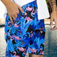 Traje de Baño Hombre Estampado Trajes de Baño de Playa de Secado Rápido con Forro de Mallas, Bañador Corto para Playa, Natación o Piscina