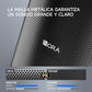 1 Hora Bocina Bluetooth Portatil 5.1, Mini Altavoz Inalámbrico con Manos Libres/Micro USB/Radio FM/TF, Compatible con Phone, Tablet, Computadores, Ideal para Viajar, Campear, Negro