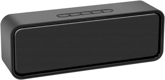 Revisión del soporte de sonido estéreo Bluetooth SOYTO en color negro para una experiencia musical detallada.
