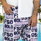 Traje de Baño Hombre Estampado Trajes de Baño de Playa de Secado Rápido con Forro de Mallas, Bañador Corto para Playa, Natación o Piscina