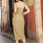 Vestido De Mujer Midi Casual Stretch para Diario Y Salida