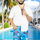 Traje de Baño Hombre Estampado Trajes de Baño de Playa de Secado Rápido con Forro de Mallas, Bañador Corto para Playa, Natación o Piscina