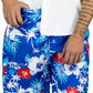 Traje de Baño Hombre Estampado Trajes de Baño de Playa de Secado Rápido con Forro de Mallas, Bañador Corto para Playa, Natación o Piscina