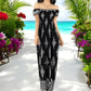 Set de 2 Vestido Maxi Casual Mujer Largo Cómodo Estilo Boho