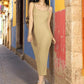 Vestido De Mujer Midi Casual Stretch para Diario Y Salida