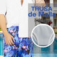 Traje de Baño Hombre Estampado Trajes de Baño de Playa de Secado Rápido con Forro de Mallas, Bañador Corto para Playa, Natación o Piscina