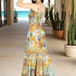 Vestido Maxi Casual Mujer Largo Cómodo de Tirantes