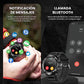 Smartwatch de Natación Impermeable IPX68, Reloj Inteligente de Llamada Bluetooth, Pantallas HD(360 * 360) con Monitor de Frecuencia Cardíaca/Oxígeno en Sangre/Presión Arterial, GPS