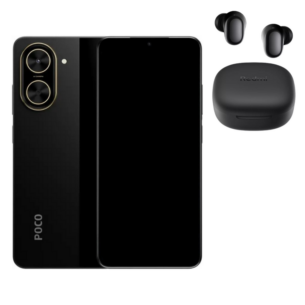 Xiaomi Poco C71 128gb Rom/4gb Ram + Buds 6 play