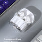 Audifonos Inalambricos PHOCAR. Bluetooth 5.3, Cancelación de Ruido, Resistencia al Agua, Control Touch, Carga Rrápida, Diseño Moderno. Color Blanco.